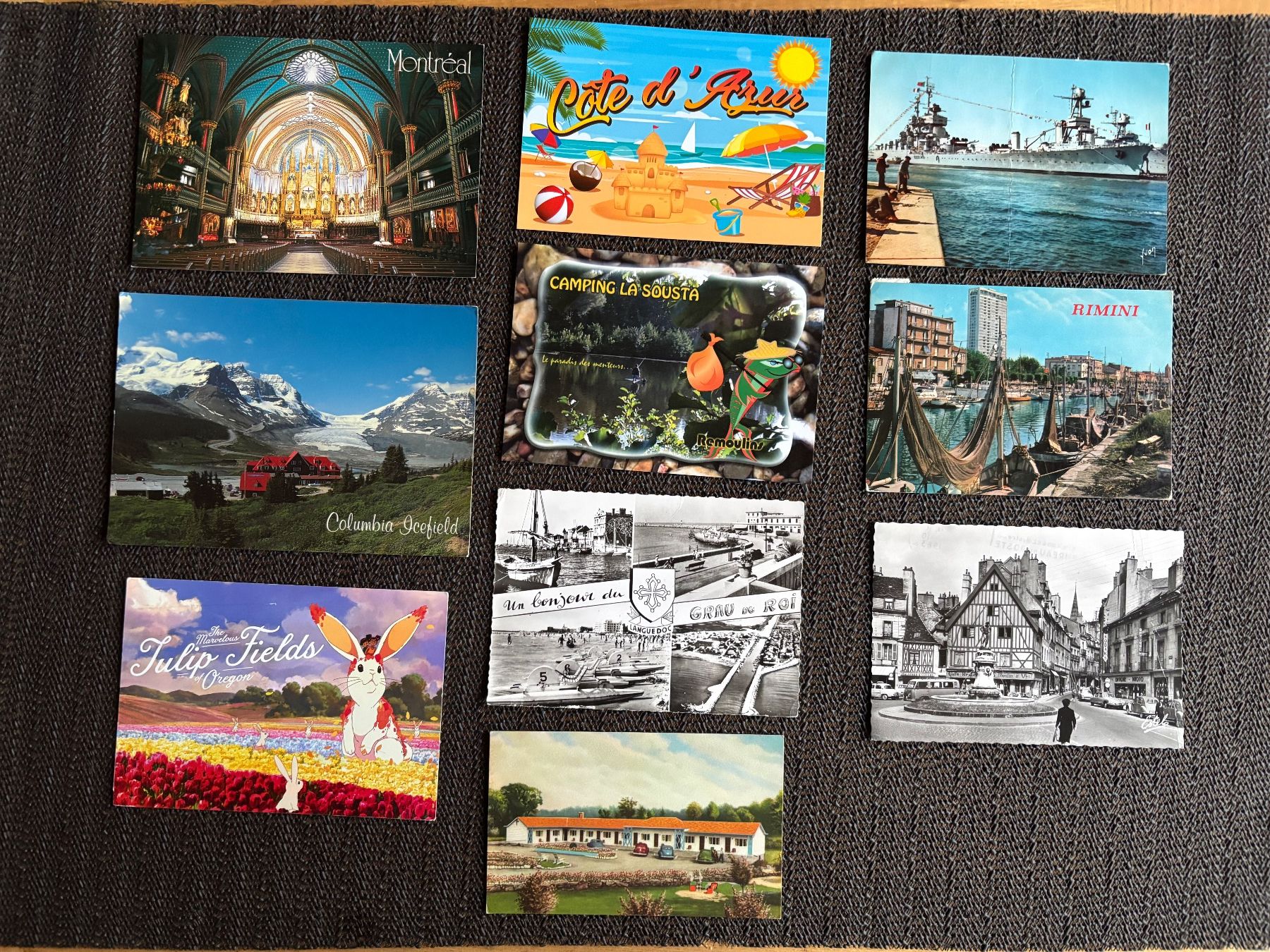 Cartoline postali: 18 cartes postales internationales – Usato da Châtel-St-Denis venduto da Vaillant1 2