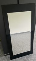 Schwarzer Wandspiegel, sehr guter Zustand, 120x50cm