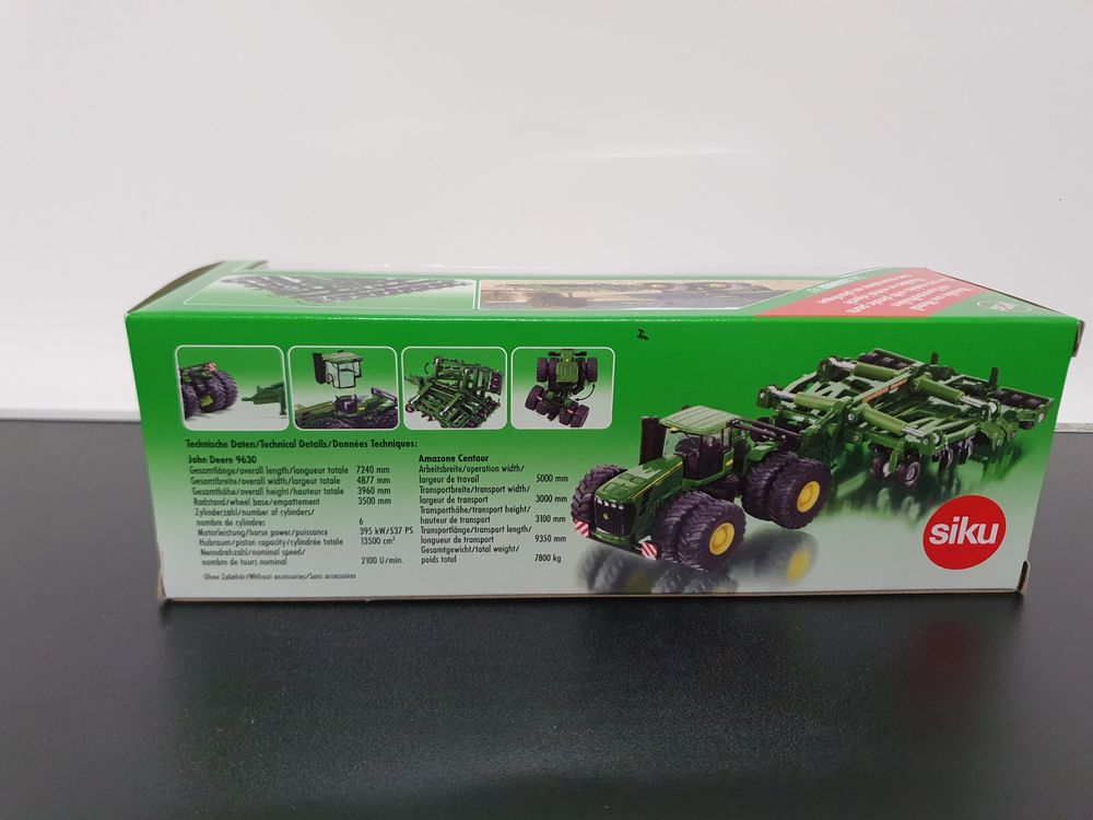 Jouet John Deere 9630 avec Amazone Centaur Tracteur - AGZ000018722