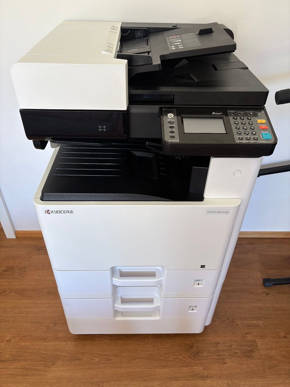 Kyocera Stampanti: Kyocera EcoSys M8124cidn Multifunktionsdrucker – Usato da Amriswil venduto da hardware_uschi