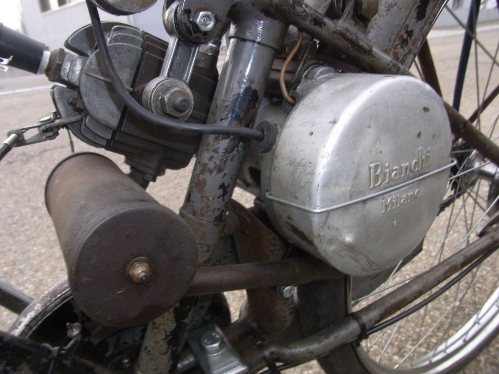 Testa Motore (culasse) Pour Bianchi Aquilotto - Occasion - Pièce D'origine Non Marquée