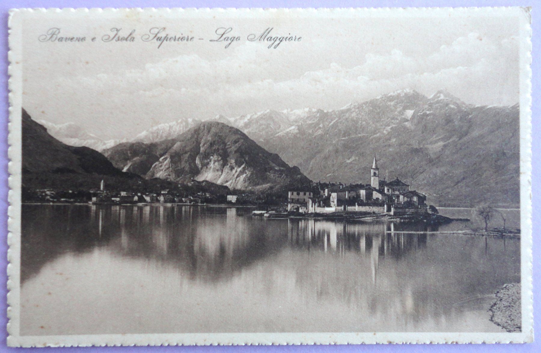 Cartoline postali: Bavena e Isola Superiore - Lago Maggiore – Difettoso da Fétigny venduto da Billy2miny