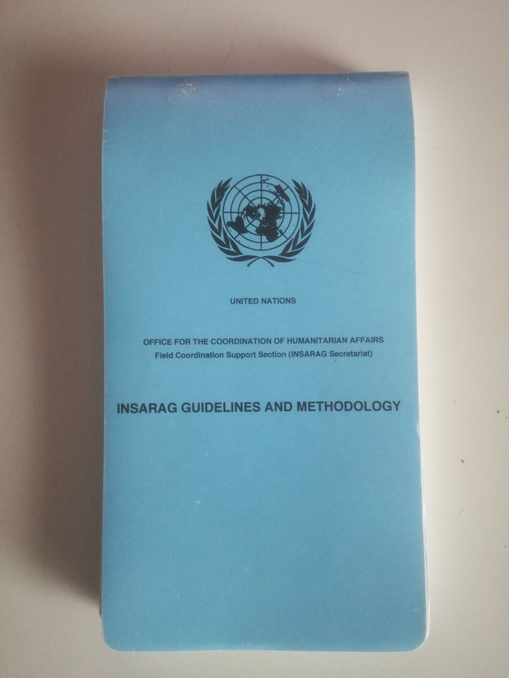 Libri: Booklet INSARAG Guidelines – Usato da Sursee venduto da Ursus_LU