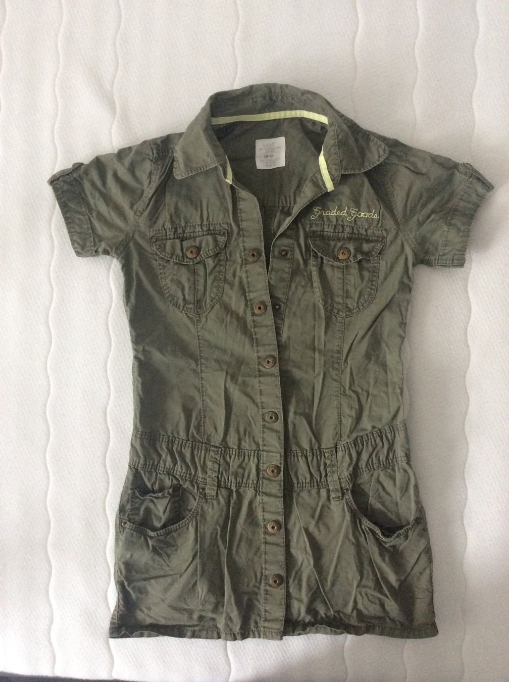 H&M Kleider & Röcke: H&M Kleid in Cargo Style Gr.134 – Gebraucht aus Riehen von apo_n7lm