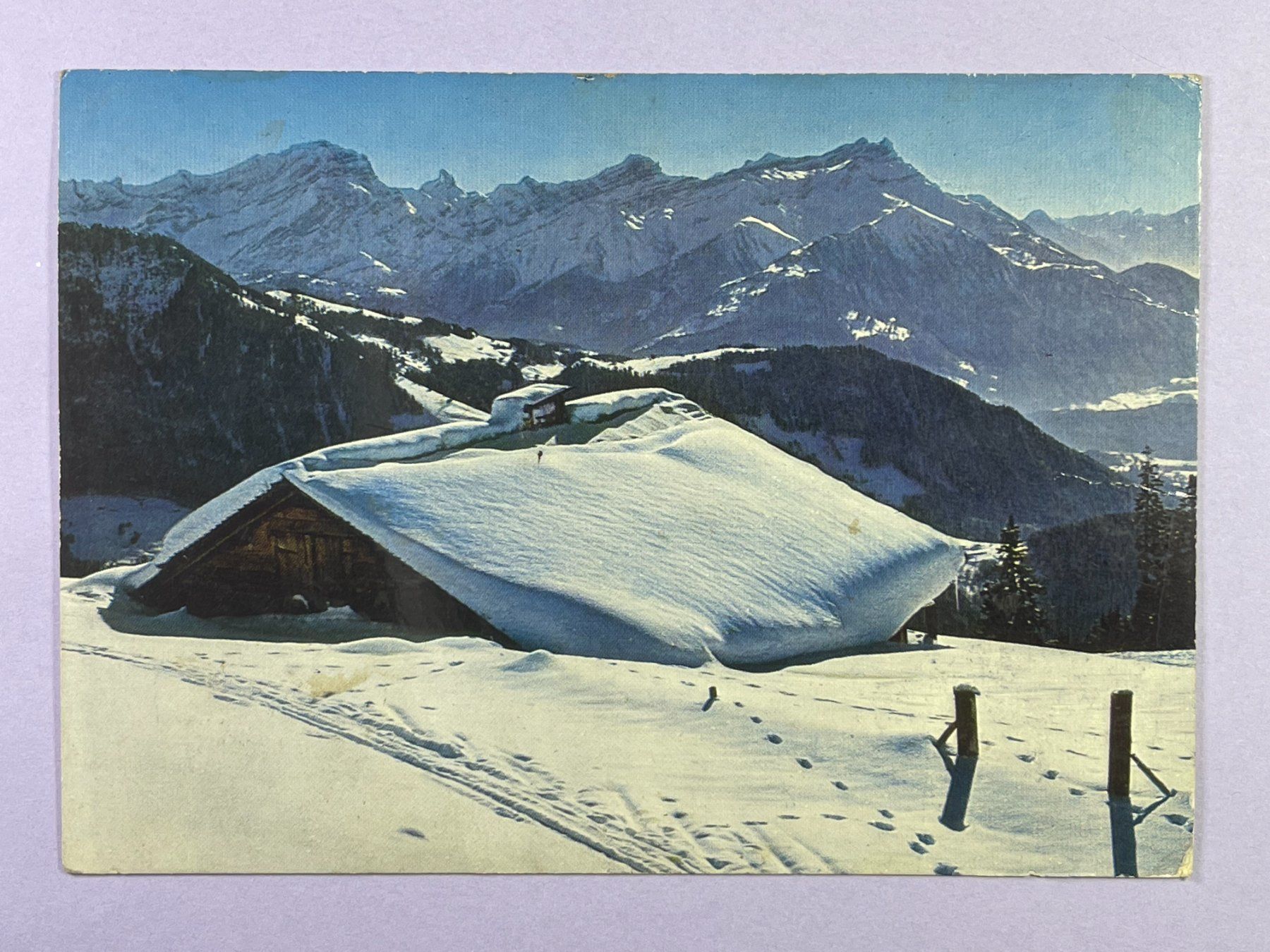 Cartoline postali: Leysin - les Dents de Morcles – Usato da Steg VS venduto da _vinci_