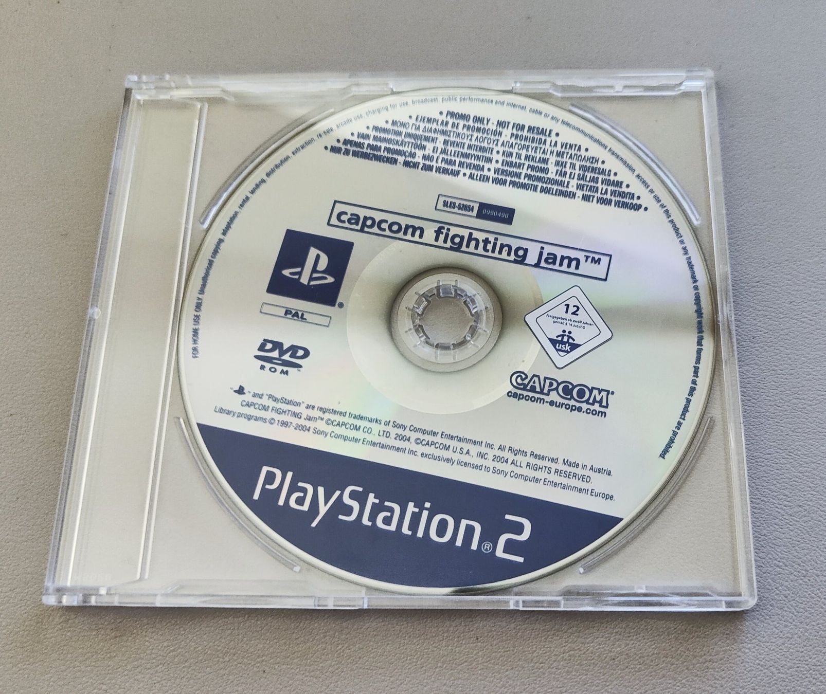 Capcom Giochi: Capcom Fighting Jam PS2 PROMO (Vollversion) NEU – Nuovo e nell'imballaggio originale da Bern venduto da breesell321