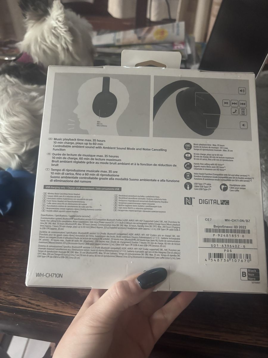 Sony Cuffie: Casque Sony WH-CH710N – Nuovo e nell'imballaggio originale da Saxon venduto da Mel_b224 1