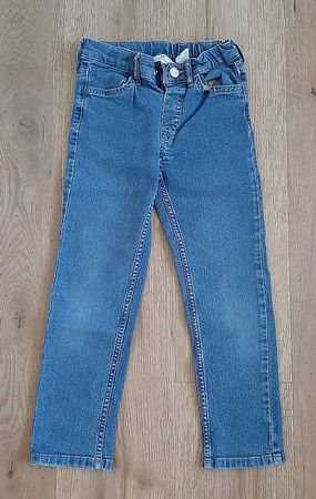 Slim Fit Jeans Gr. 122 blau von H&M