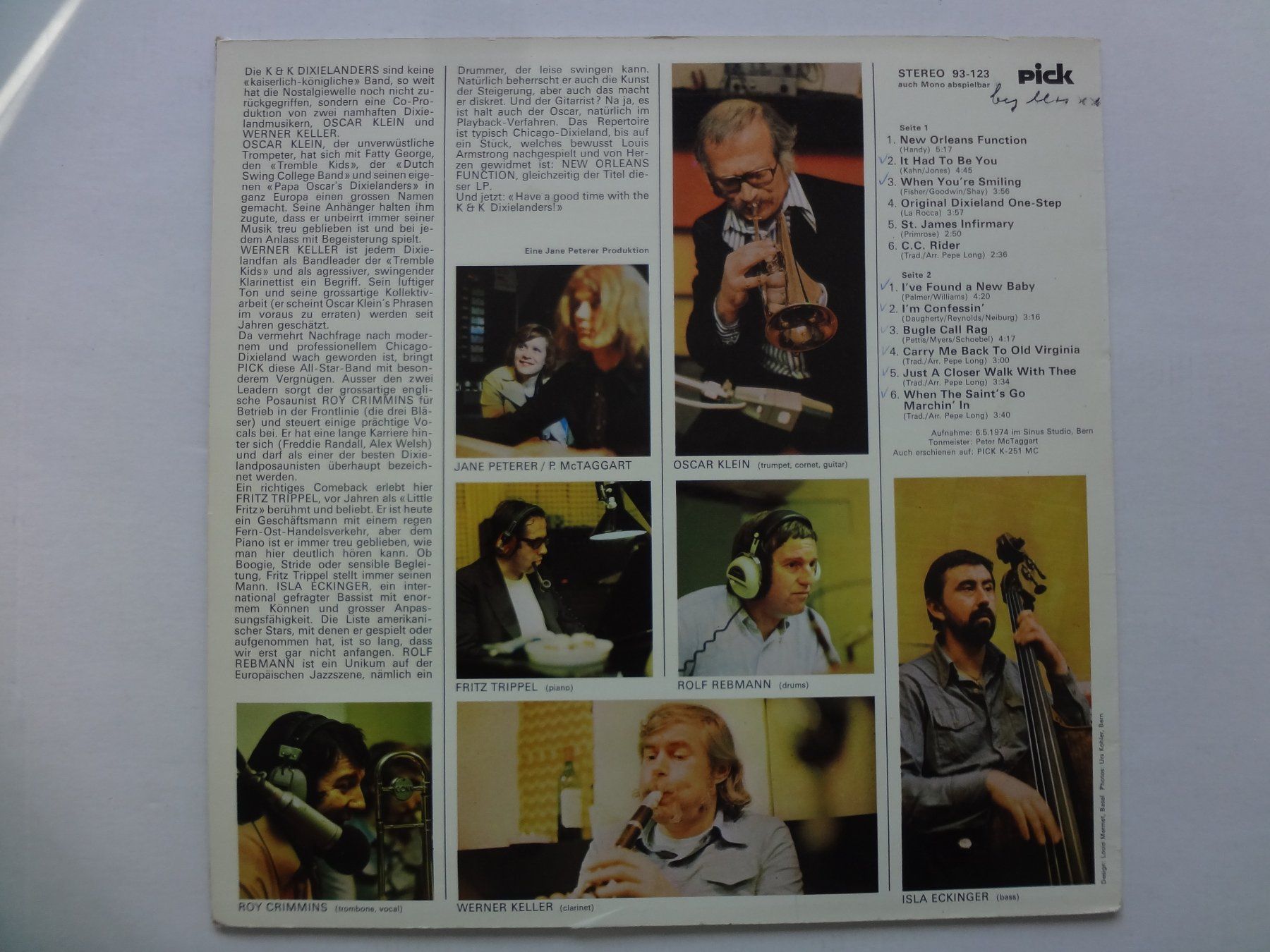 Schallplatten: 6 LPs, Swiss Jazz – Gebraucht aus Hemishofen von Phonomandy 5