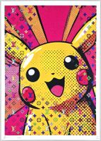 Death NYC Ltd Ed Pop Art Druck " Vuitton Happy Pikachu