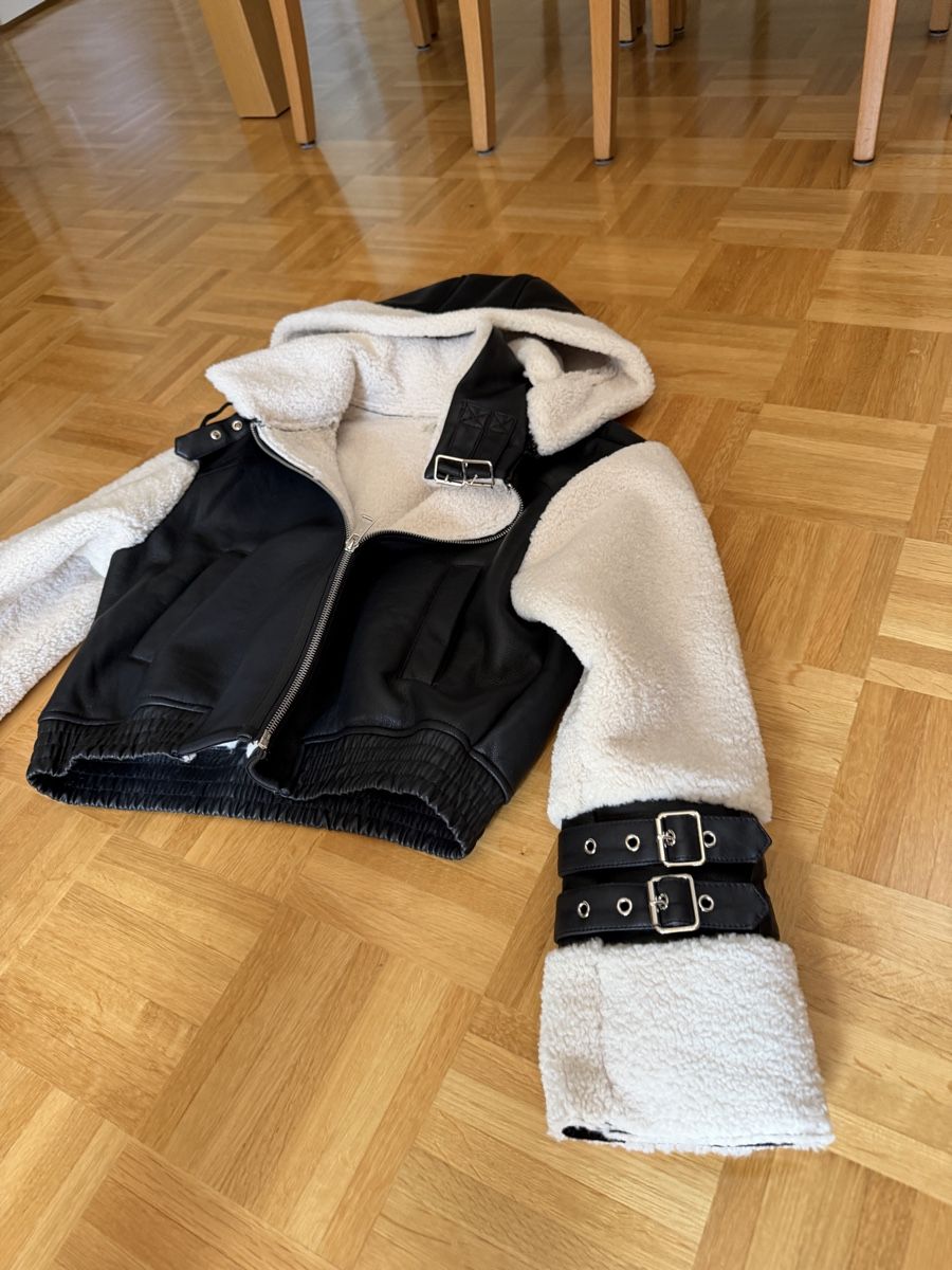 Vestes: Jacke Kunstleder mit Teddyfutter neu  – Neuf avec emballage d'origine à basel par kevinbasel92 2