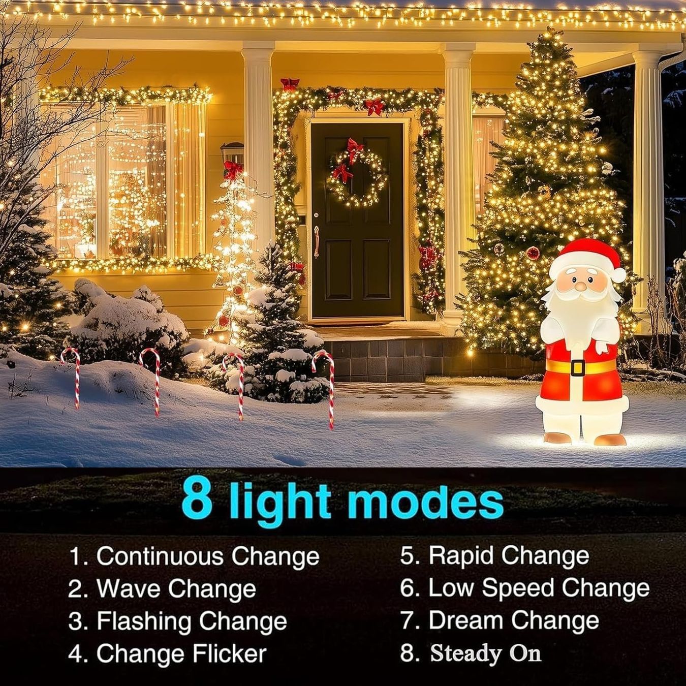 Ghirlande e barre luminose: 2x Solar Lichterkette 20m – Nuovo e nell'imballaggio originale da Nuglar venduto da SmartLiving24 6