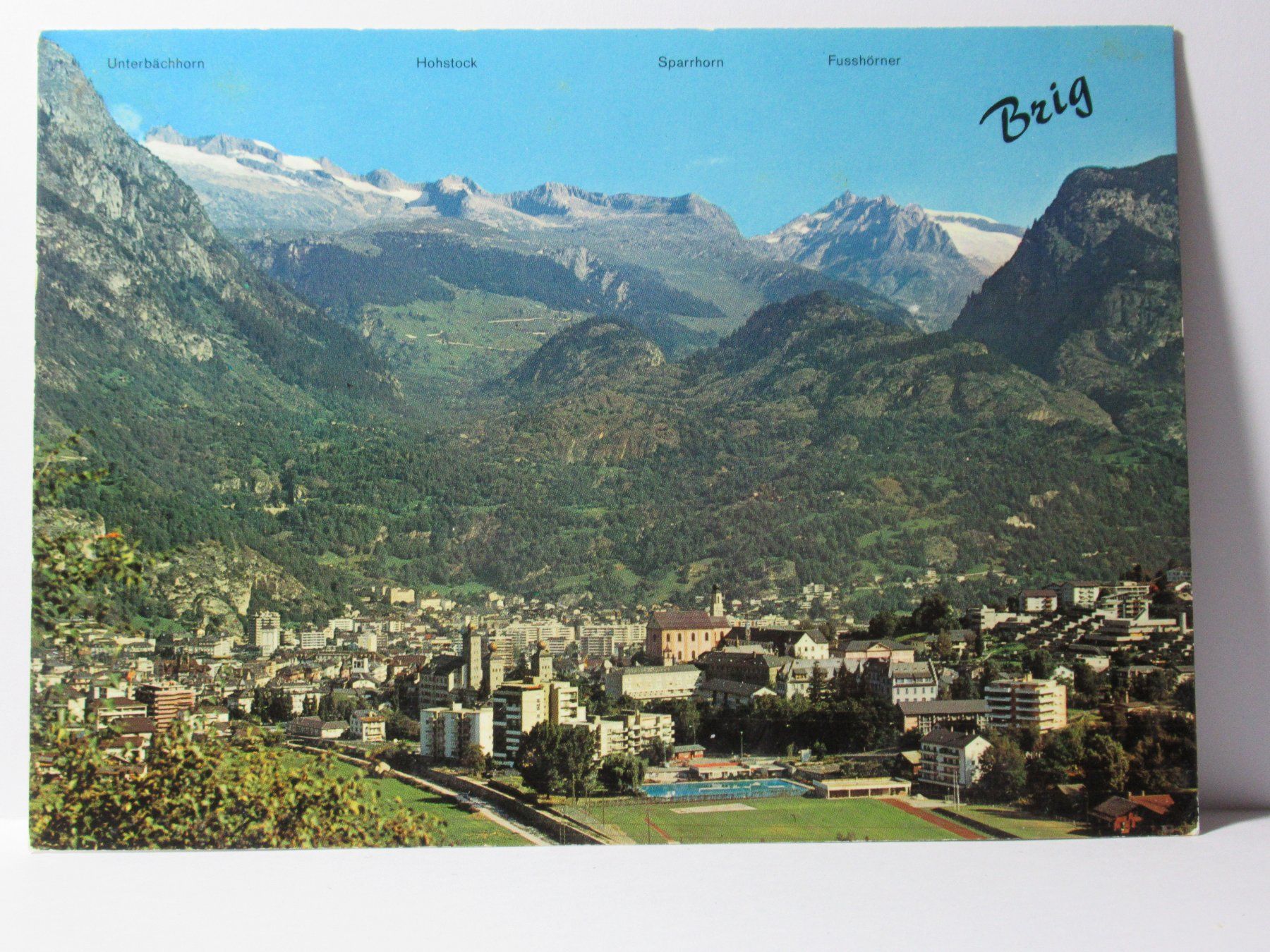 Cartoline postali: Brig gegen Belalp – Usato da Grenchen venduto da frechri