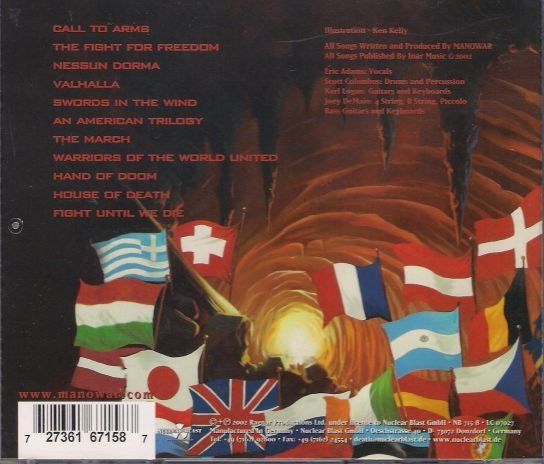 CDs: Manowar, Warriors Of The World - CD Shape – Neu (gemäss Beschreibung) aus Oberentfelden von  2