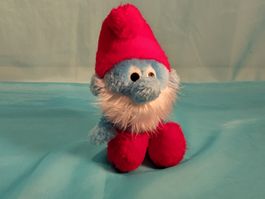 Papa Schlumpf, Plüsch, L: 22cm