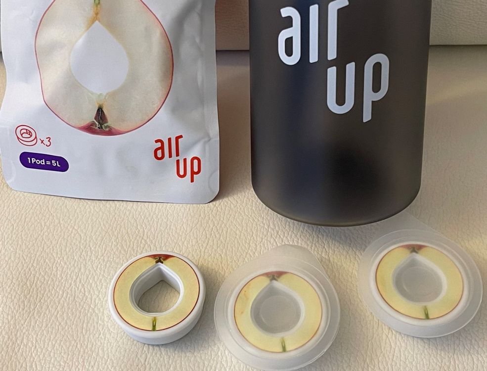 air up AIRUP Trinkflasche mit 2 Duft-Pods, 650ml