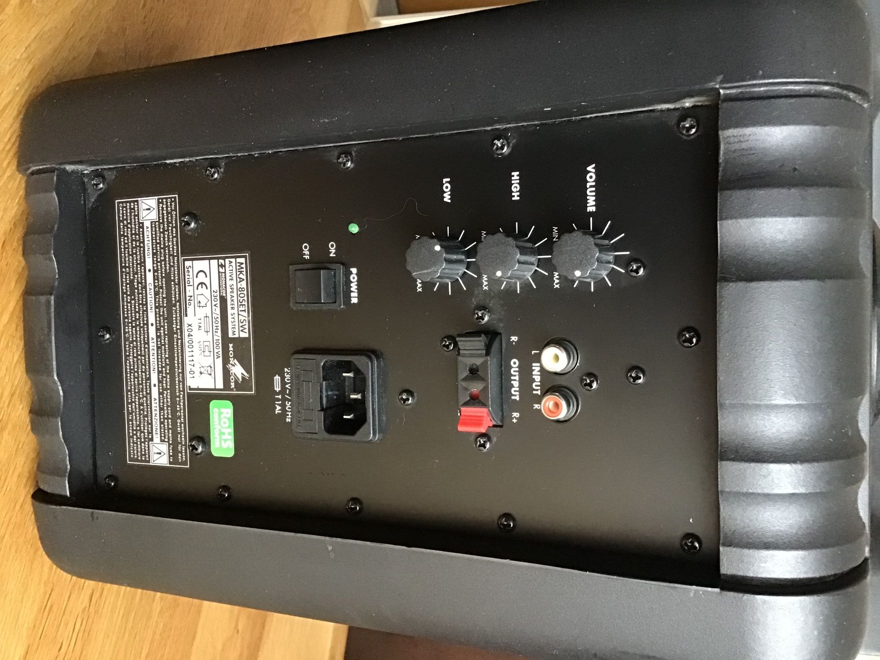 Monacor Casse acustiche: Stereo Aktivboxen. MONACOR – Usato da hirschthal venduto da Uspeed 2