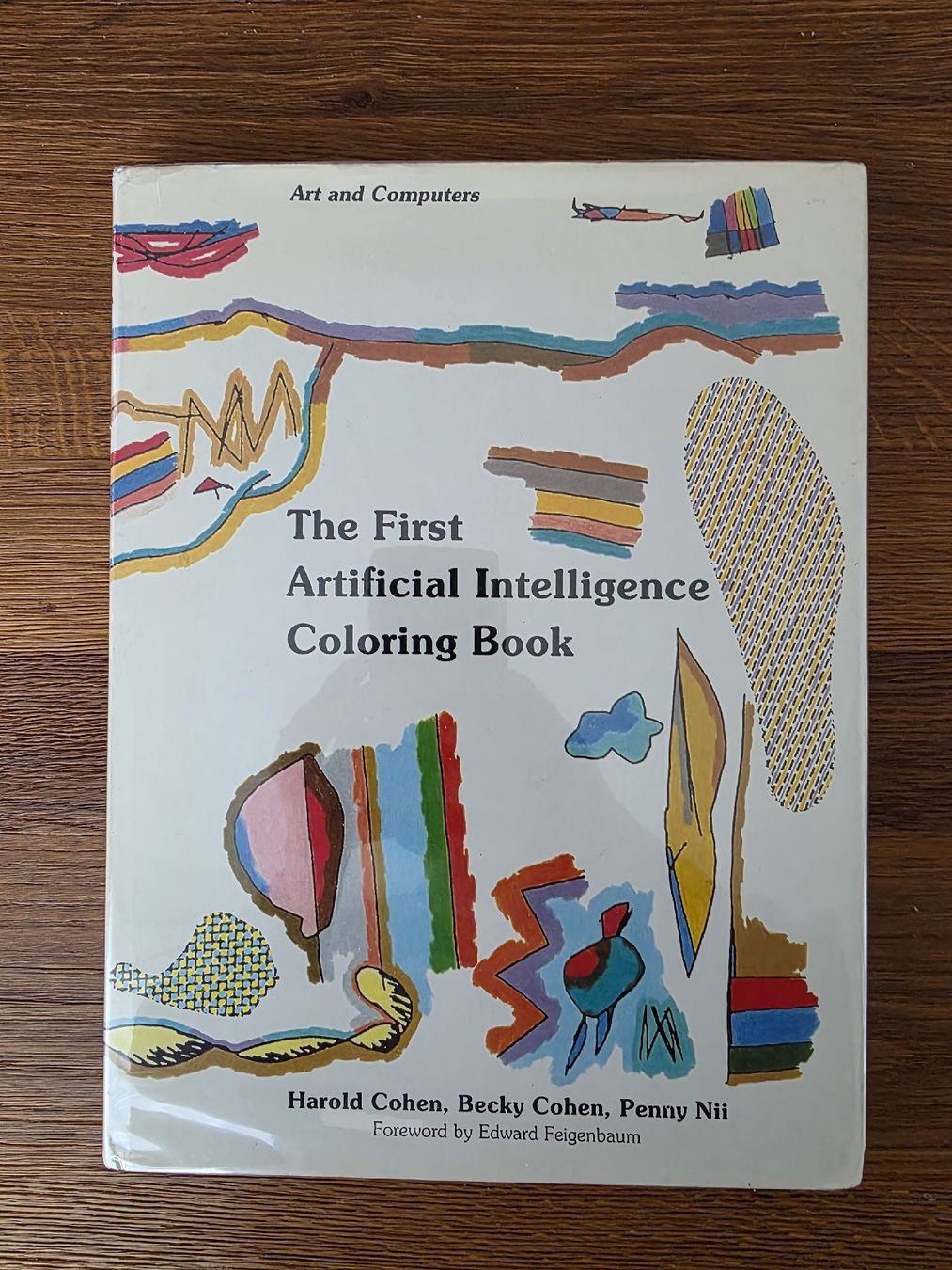 Bücher: Harold Cohen - Signed First AI Coloring Book - Rare and coll – Gebraucht aus Zürich von TimZurich1