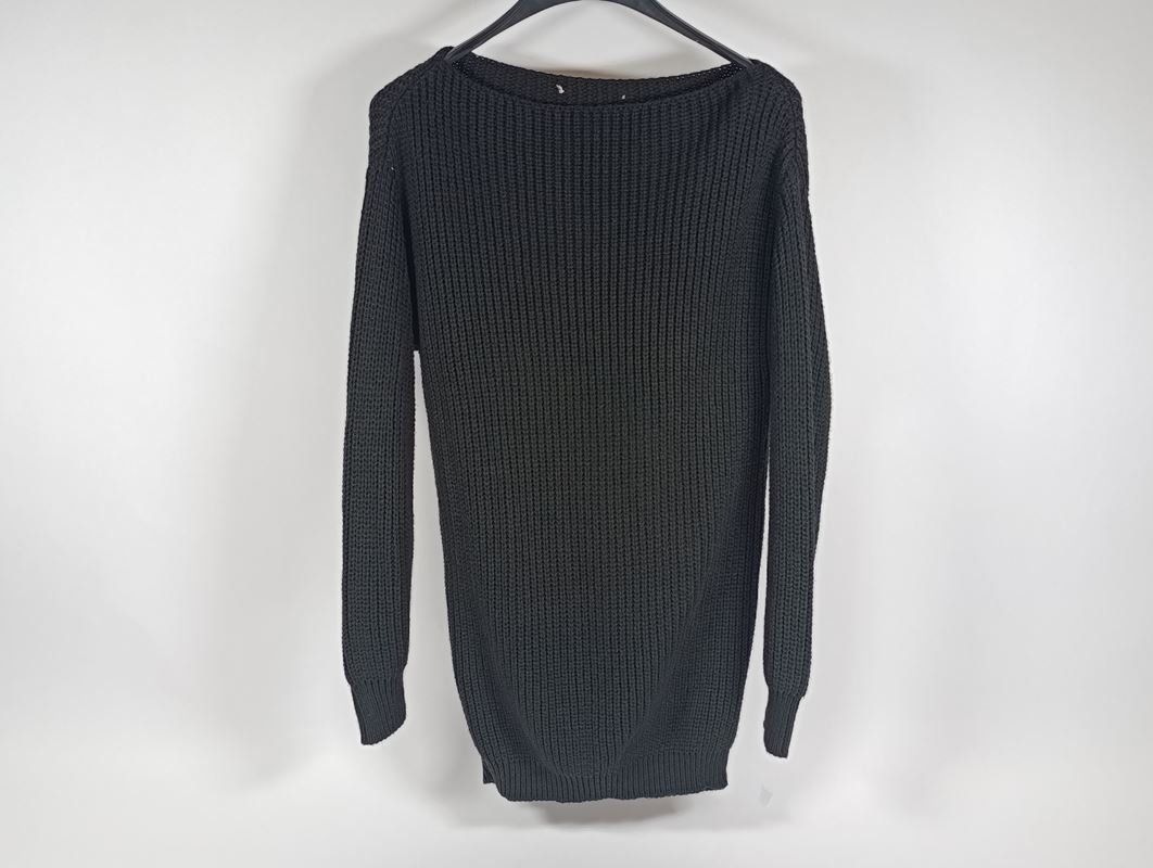 Pullover & Sweatshirts: Pull noir en coton – Gebraucht aus Thielle von Plusvalue_Neuchatel