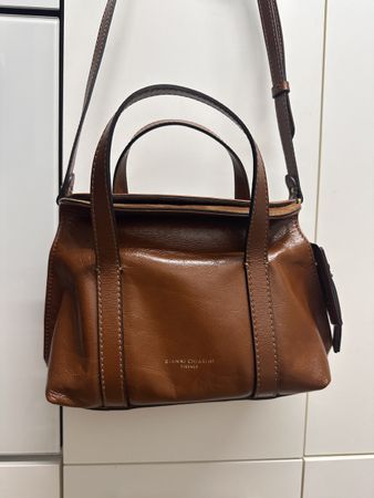 Gianni Chiarini Umhängetasche cognac