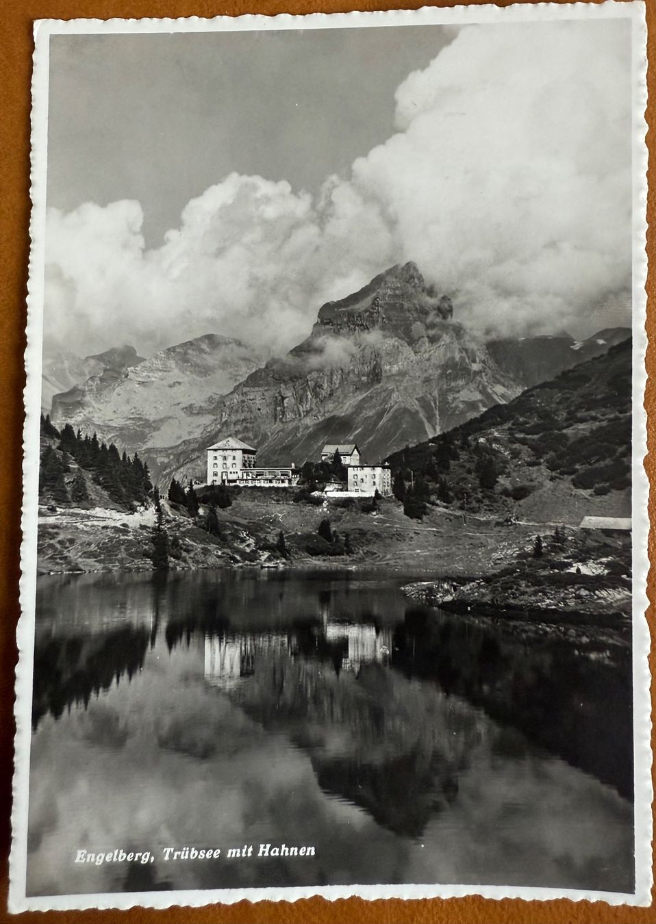 Ansichtskarten: ENGELBERG - Trübsee mit Hahnen 1941 – Gebraucht aus Lutry von Ediego