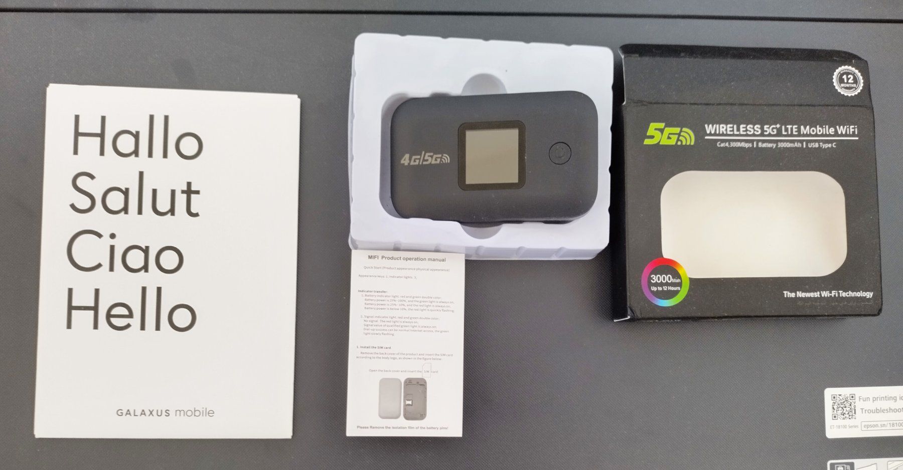 Modem & Router: Router Wifi 4G / carte SIM Galaxus – Usato da Prilly venduto da Opp