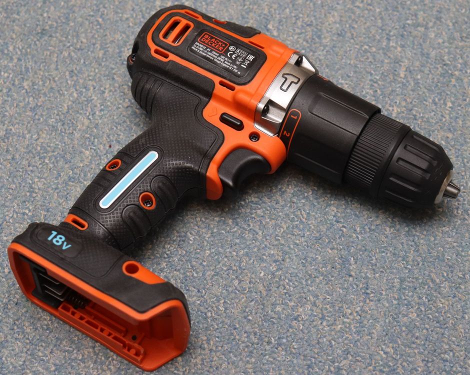 Mandrin Auto-Serrant 1-10 Mm Black+Decker - Compatible BCD700S, BDCDD186, BDCHD18, BDHD18, EPL7I