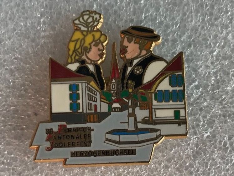 Plaketten & Abzeichen: Jodlerfest Pin – Gebraucht aus Itingen von Bebbi6569