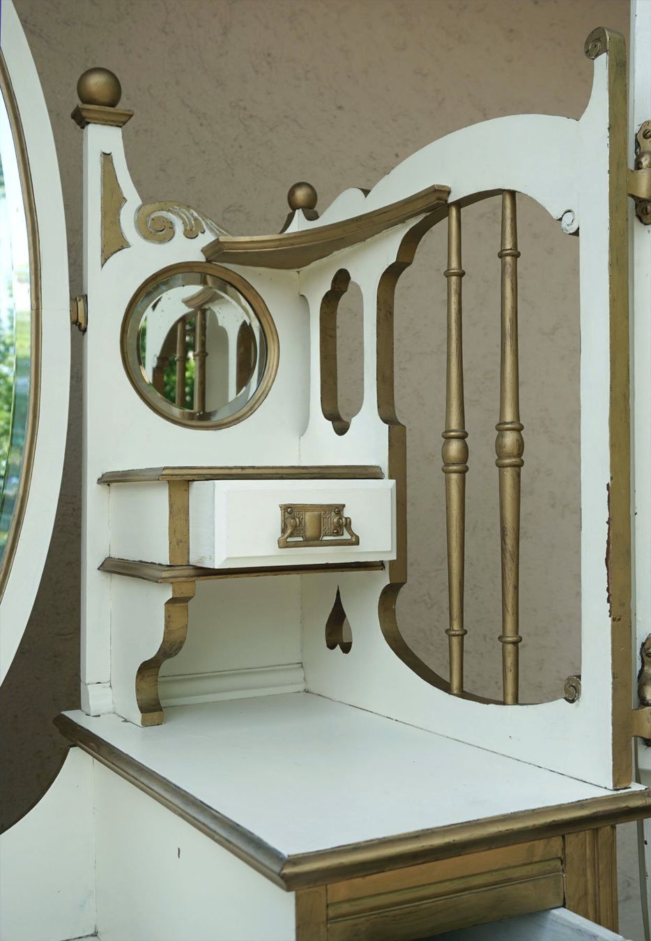 Kommoden: spezielle antike Shabby Chic Spiegel Kommode – Gebraucht aus Meggen von Trouvaillen 5