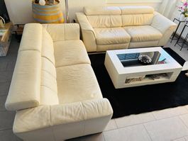 Relax Ledersofa von Natuzzi zwei grosszügige 2-Plätzer