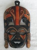 Afrikanische Holz Maske TRIBAL
