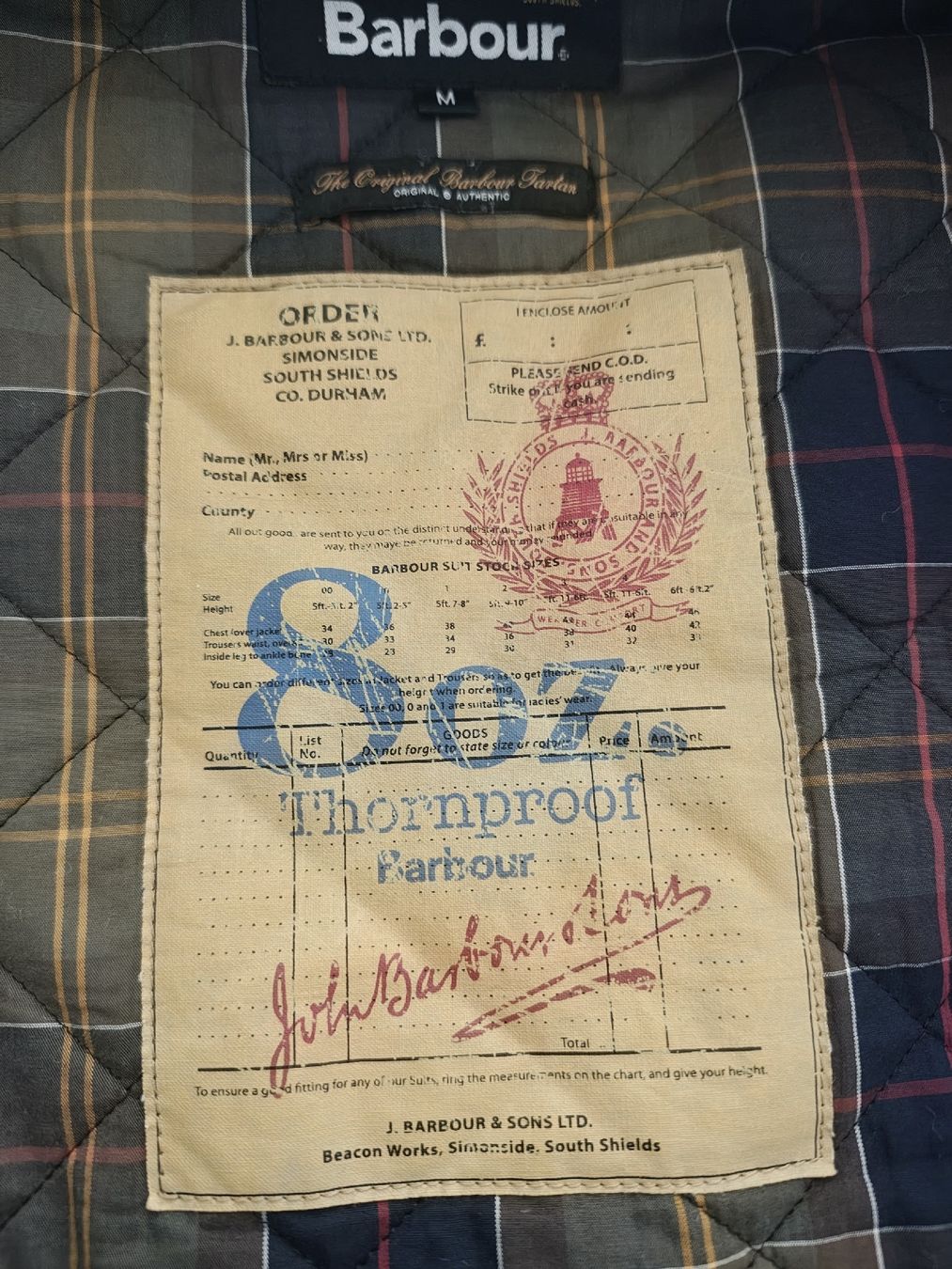 Barbour Giacche: klassische  Barbour Kirkham Jacke  – Usato da Goldach venduto da ofertaplus 4