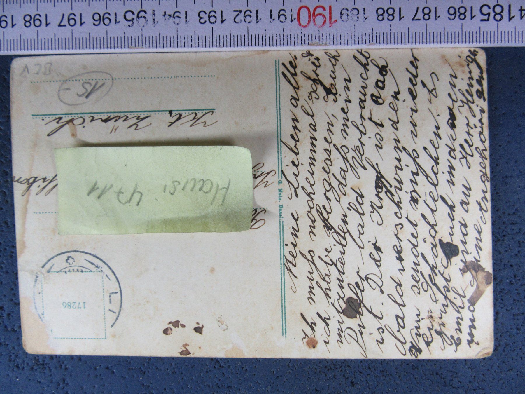 Cartoline postali: LIESTAL BL-AK – Usato da Ettingen venduto da Hausi4711 1