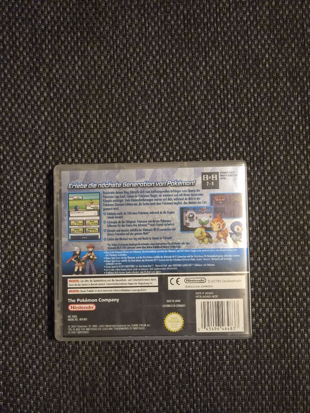 Pokémon Giochi: Nintendo DS Pokémon Diamant Edition  – Usato da Wattwil venduto da xGamePlayElite 1