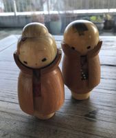 Kokeshi - Jap. Holzpuppen, Omi & Opi, 50er
