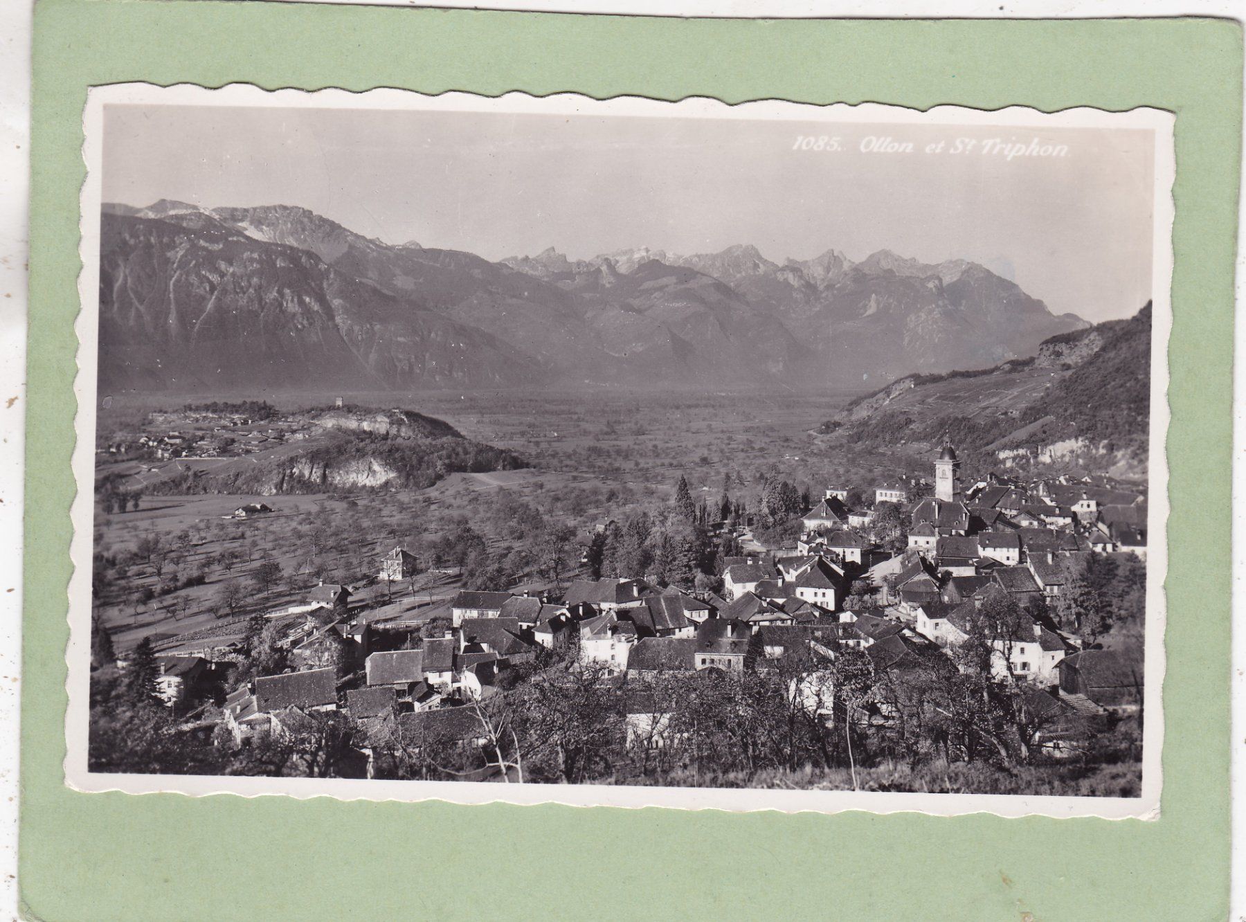 Cartoline postali: Ollon et St Triphon 1948 – Usato da Herisau venduto da Lisegrat2008