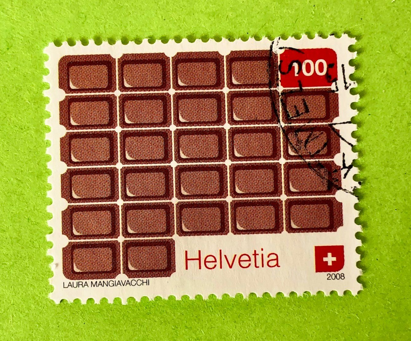 Tutti i francobolli: Nr.1285 Schokolade GESTEMPELT  – Usato da Aarau venduto da Billa007