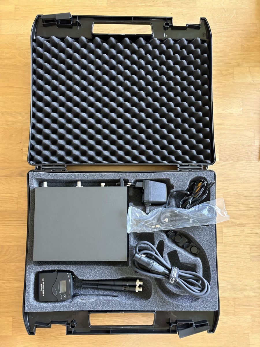 Sennheiser Ricevitori: Sennheiser ew 100 G3 Funkmikrofon mit Reciever – Usato da Gümligen venduto da Kamala55