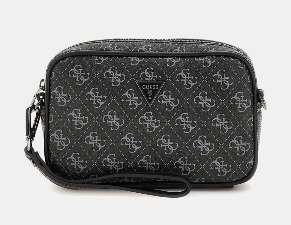 Guess Umhängetasche Vezzola Smart 4G-Logo black