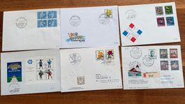 13 Couverts mit Marken