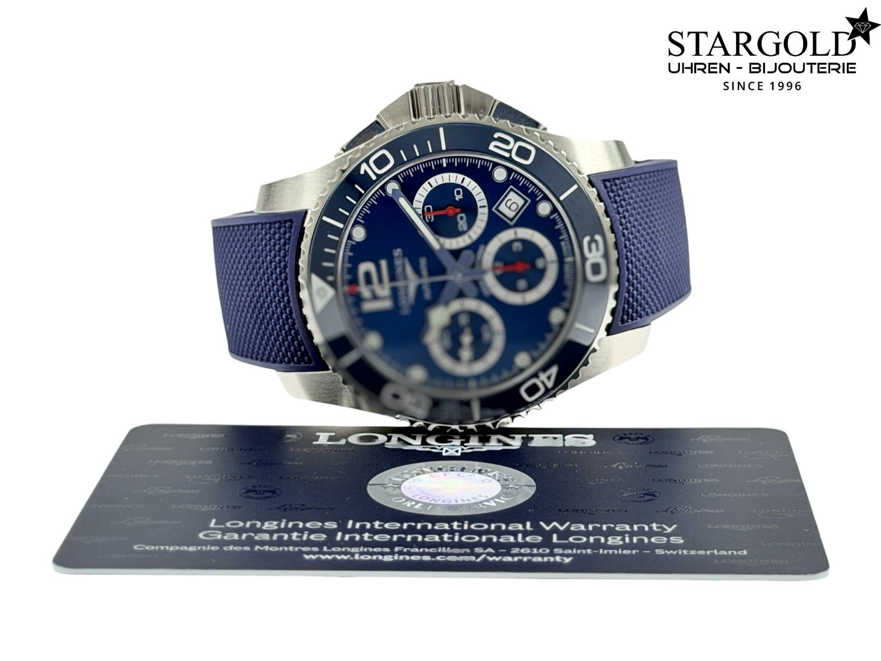 Longines Orologi: Longines HydroConquest Chronograph - L3.883.4.96.9 – Usato da Zürich venduto da Stargold-Uhren 8