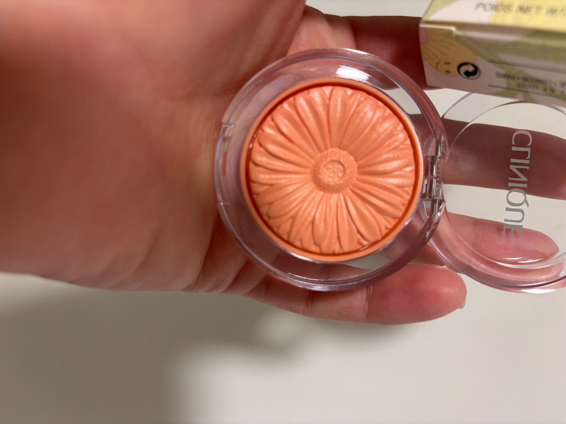 Clinique Make-up: Clinique Cheek Pop Blush, Farbe Melon Pop, Neu! – Nuovo e nell'imballaggio originale da Zürich venduto da deruja 2