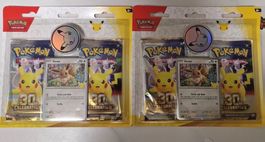 2x Pokémon 30th Celebration – 2-Blister EN OVP