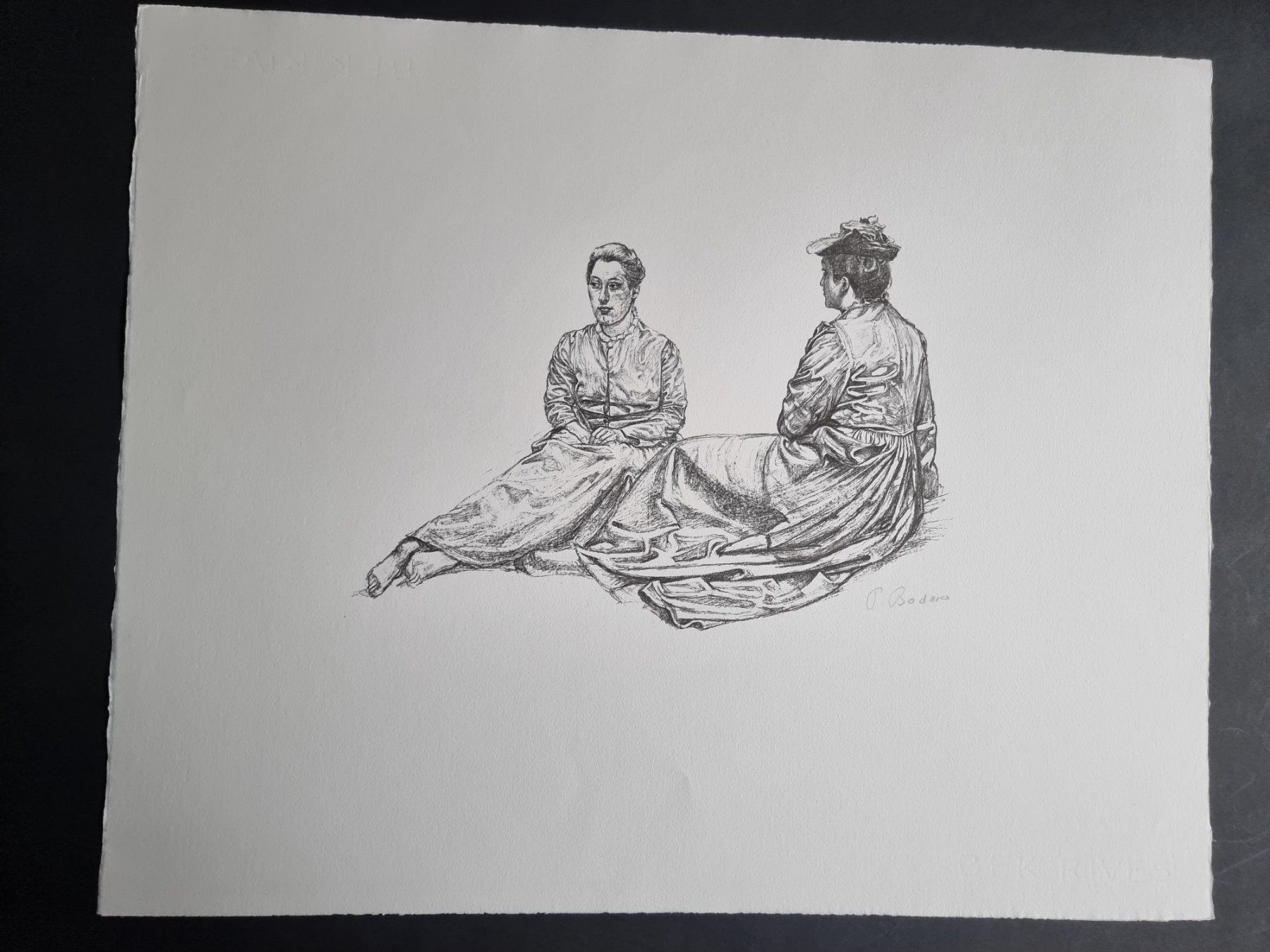 Grafica & Litografie: PAUL BODMER LITHOGRAPHIE SIGNIERT – Usato da Gersau venduto da kunst-online