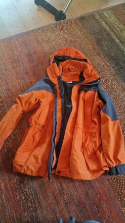 Sherpa Regenjacke, Orange, Grösse M