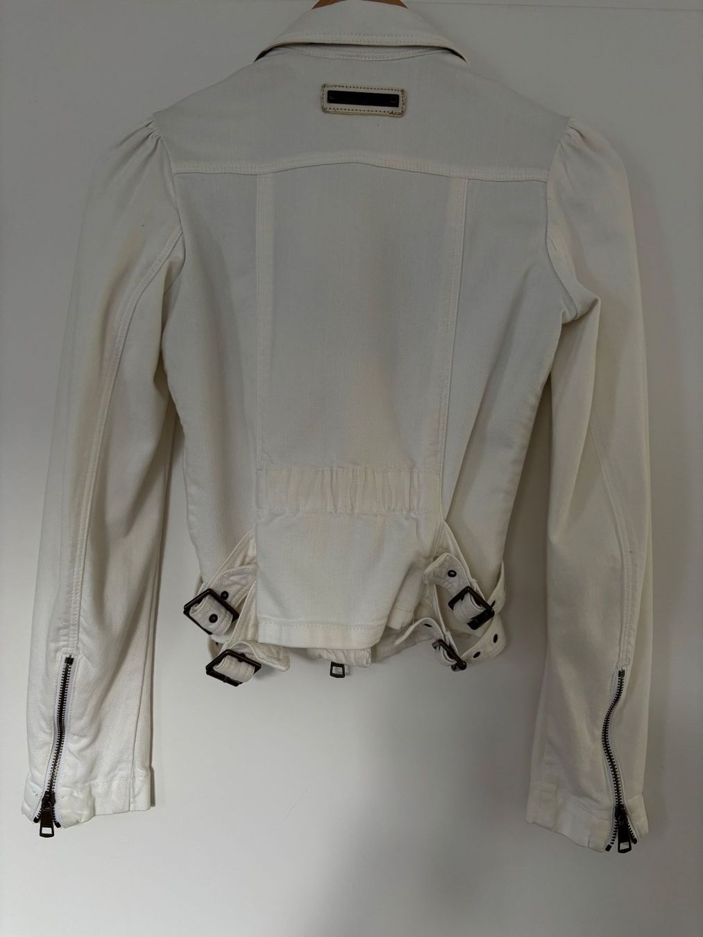 Burberry Jacken: BURBERRY  eelastische Bikerjacke 34, hellblau – Gebraucht aus Herrliberg von mayfi 5