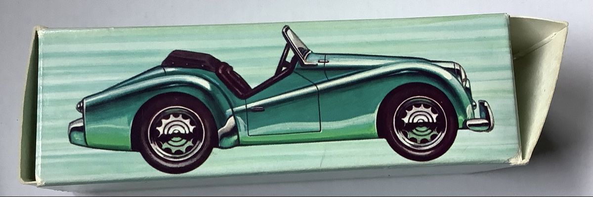 Statuette: Triumph Tr3 56 Aftershave Glasflasche – Usato da Theilingen venduto da TinaKr. 3