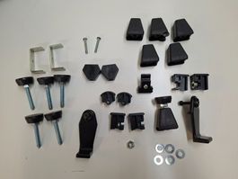 Diverse Möbelfüsse, Möbelgleiter, Beschläge, Ersatzteile