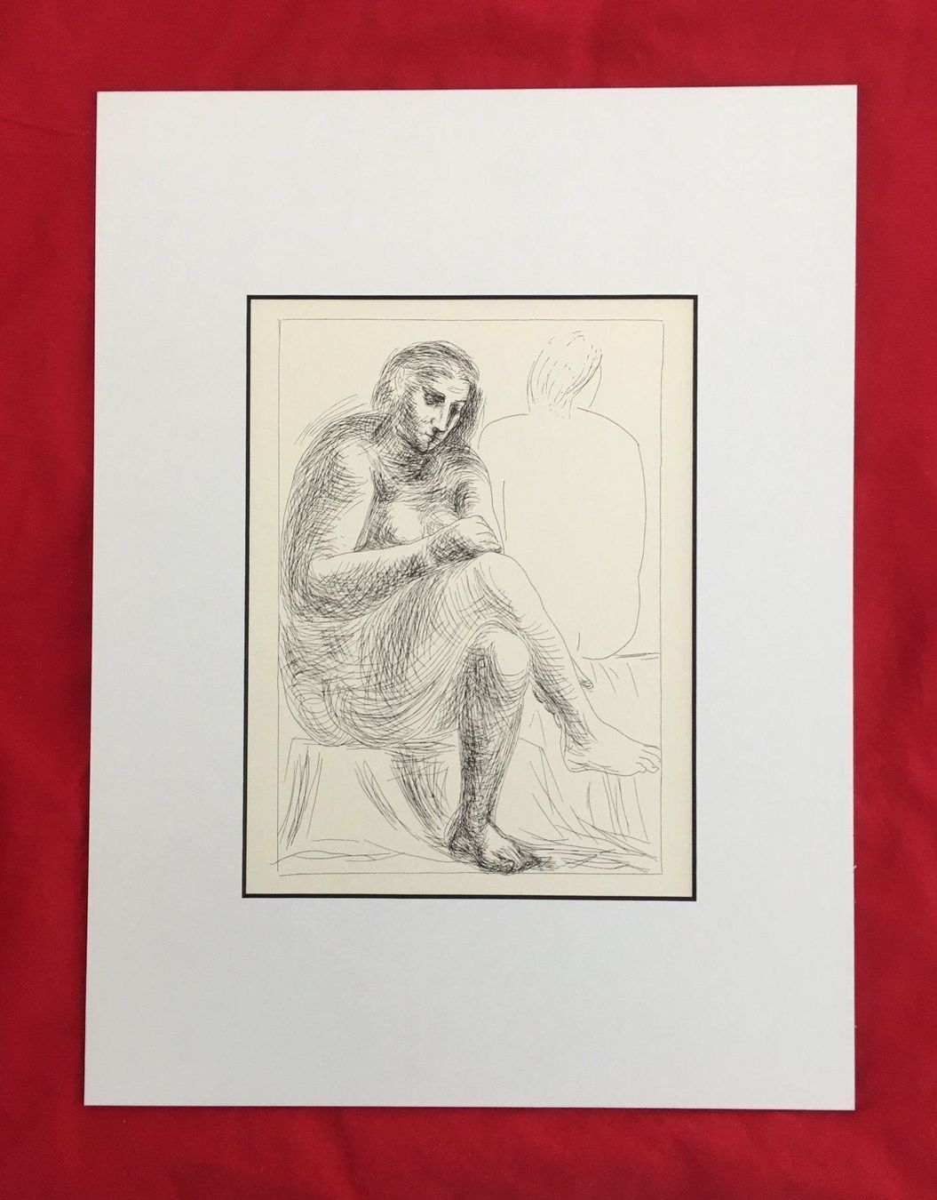 Grafica & Litografie: Pablo Picasso  "Au Bain" – Usato da Nennigkofen venduto da Sommersonnen 1