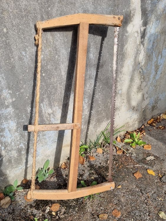 Lot De Scies à Bois Anciennes – Outils Vintage En Bois Et Métal